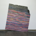 Big Droop by Lindsey Landfried. Acrylic on folded paper, 72